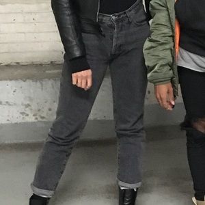 American Apparel Jeans (Washed Black)
